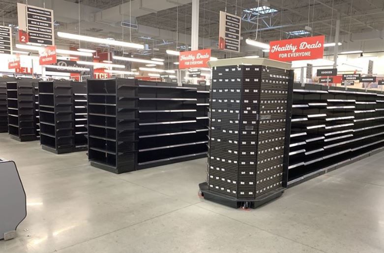 Earth Fare Summerville fixtures